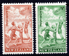 NEW ZEALAND NZ - 1940 HEALTH SET (2V) FINE MOUNTED MINT MM * SG 626-627 - Unused Stamps