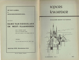 * Ieper - Ypres * (Iepers Kwartier - Jaargang 8 - Nr 4 - December 1972) Tijdschrift Voor Heemkunde - Heemkundige Kring - Aardrijkskunde & Geschiedenis