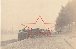 Photo 1900-1910 PARIS (15 ème) - Quartier De Javel, Déchargement Des Ordures Dans Un Wagon, Petit Métier, éboueur (A251) - Arrondissement: 15