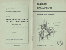 * Ieper - Ypres * (Iepers Kwartier - Jaargang 10 - Nr 3 - September 1974) Tijdschrift Voor Heemkunde - Heemkundige Kring - Geography & History