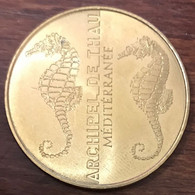 34 MÈZE ARCHIPEL DE THAU MDP 2019 MÉDAILLE SOUVENIR MONNAIE DE PARIS JETON TOURISTIQUE TOKENS MEDALS COINS - 2019