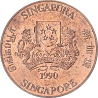 Monnaie, Singapour, Cent, 1990 - Singapore