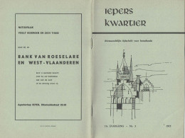 * Ieper - Ypres * (Iepers Kwartier - Jaargang 11 - Nr 3 - September 1975) Tijdschrift Voor Heemkunde - Heemkundige Kring - Geographie & Geschichte
