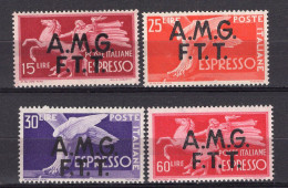 Z6872 - TRIESTE AMG-FTT ESPRESSO SASSONE N°1/4 ** - Express Mail