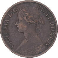 Monnaie, Grande-Bretagne, Farthing, 1865 - B. 1 Farthing