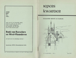* Ieper - Ypres * (Iepers Kwartier - Jaargang 13 - Nr 1 - Mei 1977) Tijdschrift Voor Heemkunde - Heemkundige Kring - Geografia & Storia