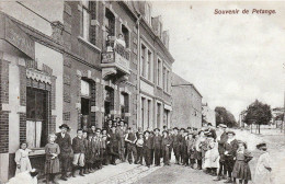 LUXEMBOURG SOUVENIR DE PETANGE TRES BELLE   ANIMATION  9X14 REIMPRESSION DE CARTES ANCIENNES - Pétange