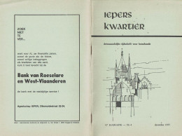 * Ieper - Ypres * (Iepers Kwartier - Jaargang 13 - Nr 4 - December 1977) Tijdschrift Voor Heemkunde - Heemkundige Kring - Geografia & Storia