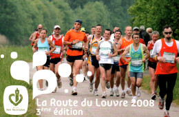 CPM - ATHLÉTISME - La Route Du Louvre 2008 ... Edition Région Nord Pas-de-calais - Athlétisme