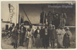 Arabs & Syrians In Mulaka / Traditional Clothing (Vintage RPPC ~1910s/1920s) - Afrique