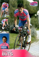 Carte Cyclisme Cycling Ciclismo サイクリング Format Cpm Equipe Cyclisme Pro Lampre - ISD 2011 Buts Vitaliy Ukraine Sup.Etat - Cyclisme