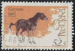 Portugal 1986 Oblitéré Used Equus Ferus Caballus Animal Cheval Garrano Y&T PT 1670 SU - Oblitérés