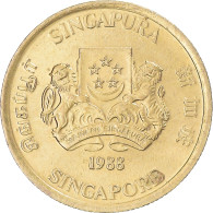 Monnaie, Singapour, 5 Cents, 1988 - Singapour