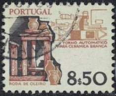 Portugal 1981 Oblitéré Used Métiers Tour De Potier Et Machines Céramiques Modernes Y&T PT 1511 SU - Oblitérés