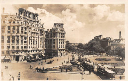 ROUMANIE - BUCAREST - Carte-Photo - Place Du Sénat - Conférence Européenne Des Horaires Et De Services Directs En 1933 - Rumänien