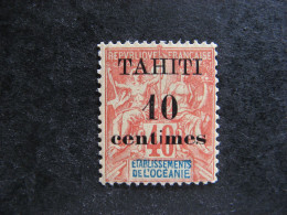 TAHITI : TB N° 32A, Neuf XX . - Nuovi