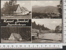 KURORT JONSDORF Jugendherbergen / Mehrbildkarte  Gelaufen   ( AK 3475) - Jonsdorf