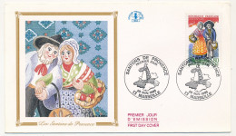 FRANCE - 6 Enveloppes Série Santons De Provence -  Obl P.J Marseille 25 Nov 1995 - Lettres & Documents