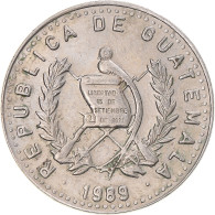 Monnaie, Guatemala, 25 Centavos, 1989 - Guatemala