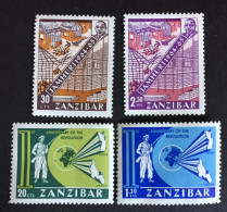 1965 - Zanzibar - First Anniversary Of The Revolution  - 4 Stamps Unused - Zanzibar (1963-1968)