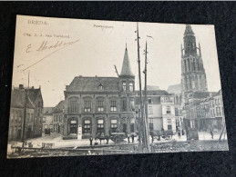 #0946 Breda Postkantoor En Schip Tulpkaart - Breda