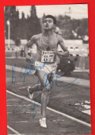 ZWI-09 Carte-postale Athlète Non Identifié, Carte Signée. Photo Format Petite Carte Postale. Papier Fin. - Atletiek