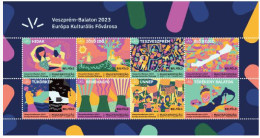 HUNGARY - 2023.Minisheet - Veszprém-Balaton 2023 European Capital Of Culture MNH!! - Nuovi