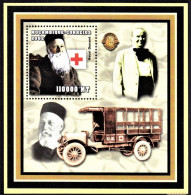 Red Cross/ Nobel Prize - Henri Dunant -|- Moçambique, 2002 - Perforated . MNH - Henry Dunant