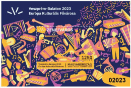 HUNGARY - 2023. S/S Peforated - Veszprém-Balaton 2023 European Capital Of Culture MNH!! - Nuovi