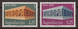 Yugoslavia 1969 Europa CEPT Joint Issue, Set MNH - 1969