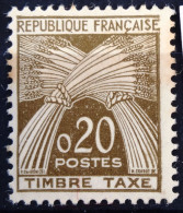 FRANCE                      TAXE 92                       NEUF* - 1960-.... Mint/hinged