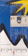 ALBUM SOUVENIR DE LA TELECARTE OFFICIELLE DES XVIe JEUX OLYMPIQUE D'HIVER.. NEUVE SOUS BLISTER.... - Juegos Olímpicos