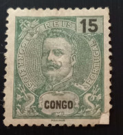 CONGO PORTUGAIS 1903 King Carlos I Of Portugal 15 R  Non Oblitéré - Portugees Congo