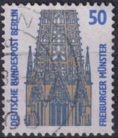 1987 BRD ° Mi:DE 1340Au, Yt:DE 1167, Turm Des Freiburger Münsters - Gebraucht