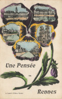 Rennes * Souvenir Et Une Pensée De La Commune * Multivues - Rennes