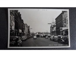 CARLISLE ENGLISH STREET OLD R/P POSTCARD CUMBRIA - Carlisle