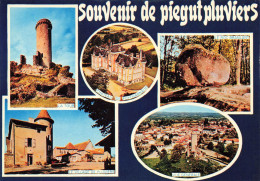 Piégut Pluviers * Souvenir Du Village * Cp 5 Vues - Otros & Sin Clasificación