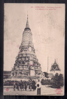 Carta Postale - Cambodge - PNOM-PENH, Monument Funeraire á La Mémoire D'un Ancien Roi - Cambodge
