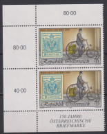 AUSTRIA 2000 - MNH - ANK 2336 - Pair! - 150 Jahre Österreichische Briefmarke - WIPA 2000 - Nuevos