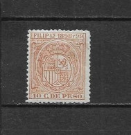 LOTE 2174 D /// (C020) FILIPINAS 1898 TELEGRAFOS EDIFIL Nº: *MH  ¡¡¡ OFERTA - LIQUIDATION - JE LIQUIDE !!! - Philippines