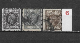 LOTE 2173 C  ///  CUBA 1898  EDIFIL Nº:  159/161  ¡¡¡ LIQUIDACION - LIQUIDATION - JE LIQUIDE !!! - Cuba (1874-1898)