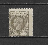 LOTE 2173 C  /// (C050)  CUBA 1898  EDIFIL Nº: 167 *MH  ¡¡¡ LIQUIDACION - LIQUIDATION - JE LIQUIDE !!! - Kuba (1874-1898)