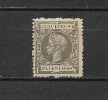 LOTE 2173 C  /// (C050)  CUBA 1898  EDIFIL Nº: 167 *MH  ¡¡¡ LIQUIDACION - LIQUIDATION - JE LIQUIDE !!! - Kuba (1874-1898)