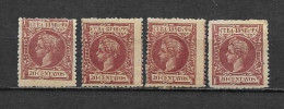 LOTE 2173 C  /// (C050)  CUBA 1898  EDIFIL Nº: 168 *MH VARIEDAD DE COLOR  ¡¡¡ LIQUIDACION - LIQUIDATION - JE LIQUIDE !!! - Cuba (1874-1898)