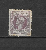 LOTE 2173 C  /// (C050)  CUBA 1898  EDIFIL Nº: 169 *MH  ¡¡¡ LIQUIDACION - LIQUIDATION - JE LIQUIDE !!! - Cuba (1874-1898)