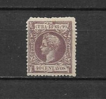 LOTE 2173 C  /// (C050)  CUBA 1898  EDIFIL Nº: 169 *MH  ¡¡¡ LIQUIDACION - LIQUIDATION - JE LIQUIDE !!! - Cuba (1874-1898)