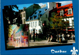 Canada Quebec Corner Of Saint Anne And Du Tressor Streets 1989 - Québec - La Cité