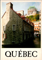 Canada Quebec Maison Chevalier Cul-de-Sac Street And The Chateau Frontenac 1988 - Québec - La Cité