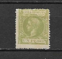 LOTE 2173 C  /// (C050)  CUBA 1898  EDIFIL Nº: 171 *MH COTE: 21€ ¡¡¡ LIQUIDACION - LIQUIDATION - JE LIQUIDE !!! - Cuba (1874-1898)