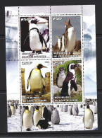 Ivory Coast 2004 Penguins Miniature Sheet Of 4 FU - Pingouins & Manchots